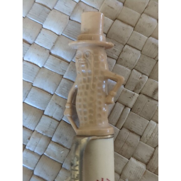 Vintage Planters Mr. Peanut Nuts Works Mechanical Lead Figural Pencil - Picture 9 of 9